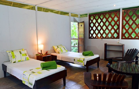 Explorama Lodge Peru Doppelzimmer mit Einzelbetten