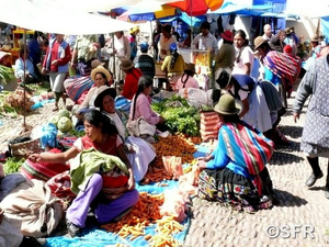 Markt in Cuzco Peru