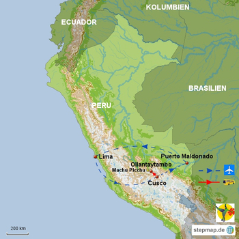 Cuzco, Machu Picchu und Regenwald